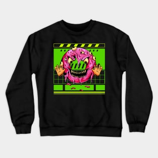 CREEPY DONUT MONSTERS Crewneck Sweatshirt